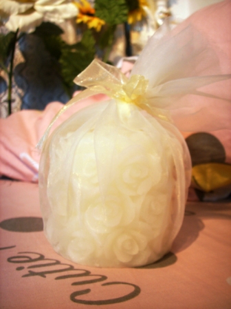 rose candle